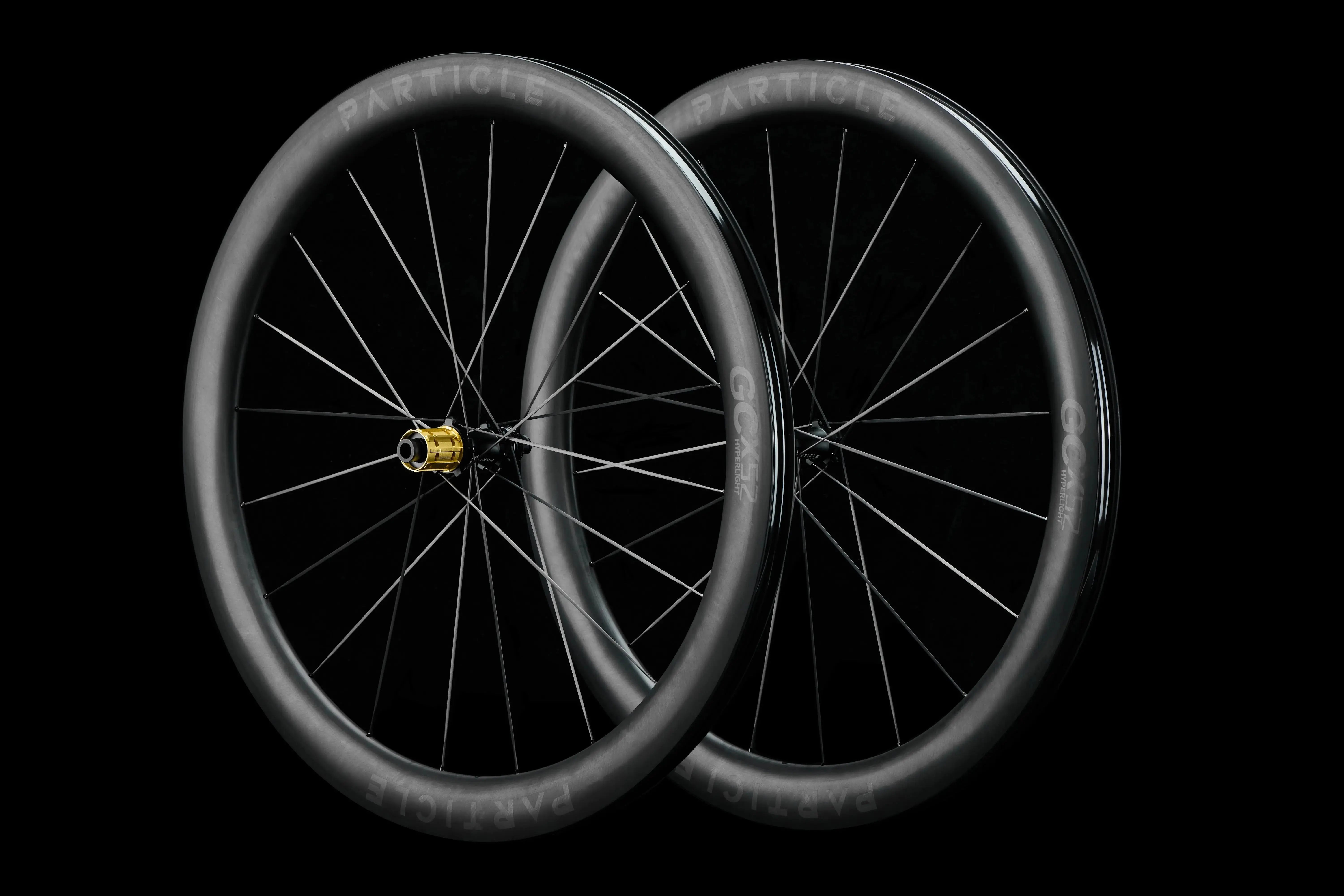 Particle GCX Hyperlight Carbon Spoke Disc Brake Road Wheels