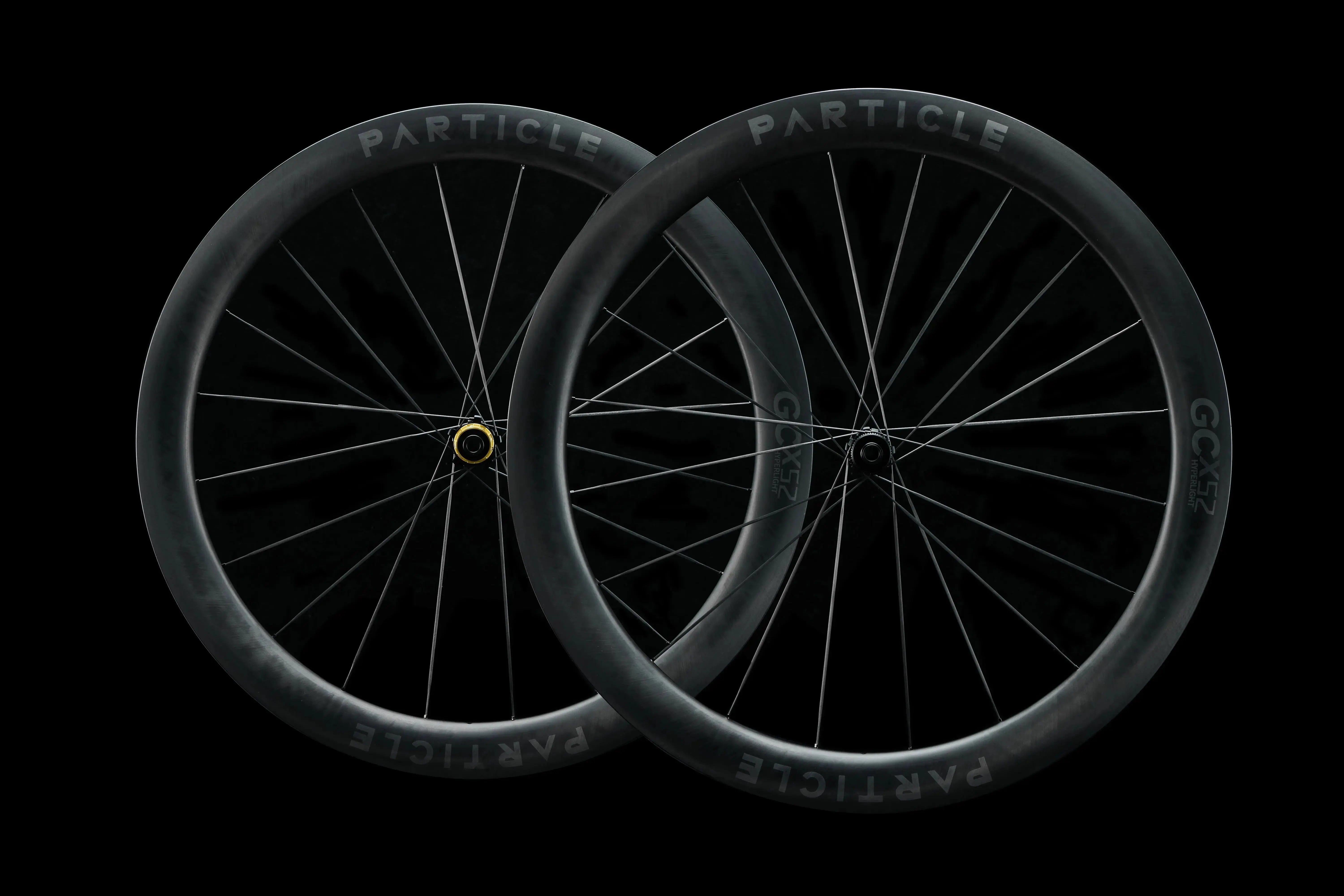 Particle GCX Hyperlight Carbon Spoke Disc Brake Road Wheels