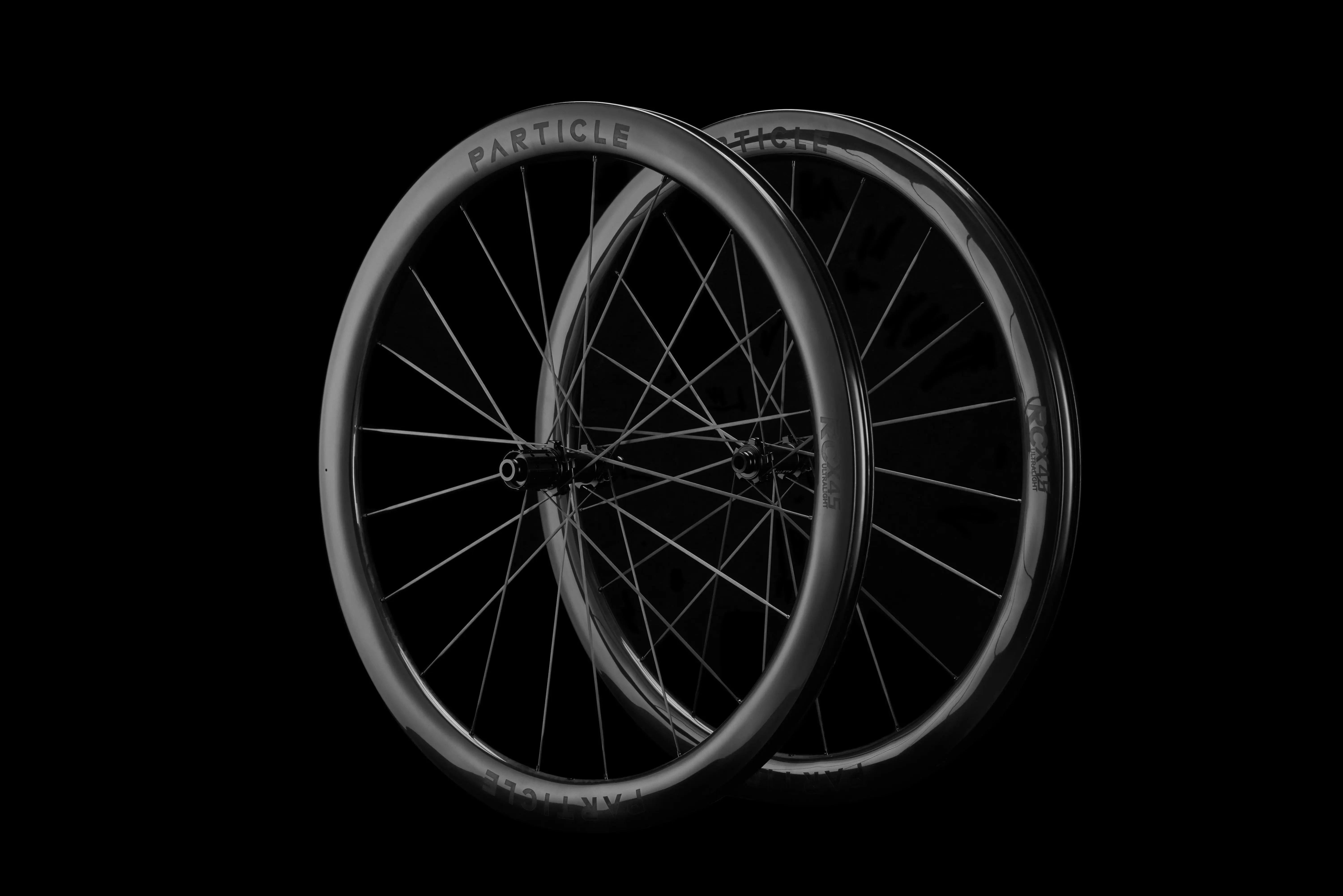 パーツ Particle RCX Ultralight60 Particle RCX Ultralight Carbon Spoke Disc Brake Road Wheels